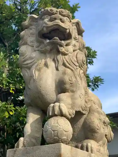 潮田神社の狛犬