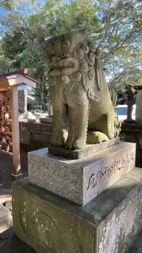 酒列磯前神社の狛犬