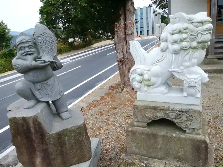 恵比須神社の狛犬