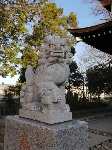 富足神社の狛犬