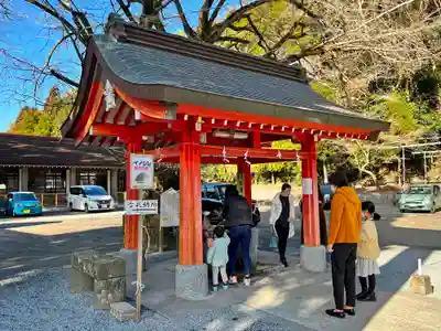 豊玉姫神社の手水舎