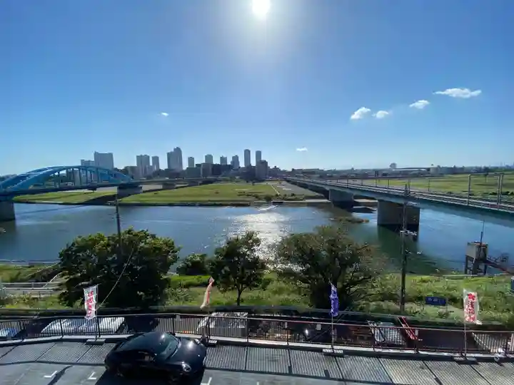 多摩川浅間神社の周辺