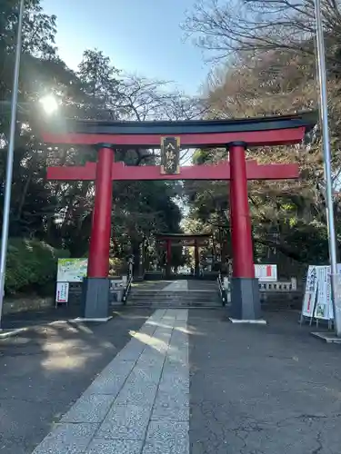 大宮八幡宮の鳥居