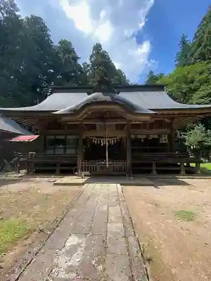 都々古別神社(馬場)の本殿・本堂