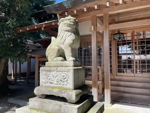 神戸神社の狛犬