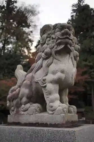 中氷川神社の狛犬