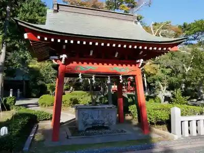 桜ヶ池池宮神社の手水舎