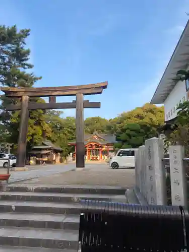 石園座多久虫玉神社の鳥居