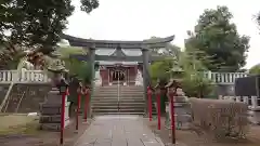 一瓶塚稲荷神社の鳥居