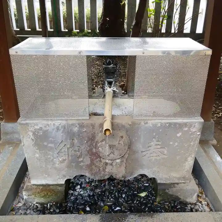 山王稲穂神社の手水舎
