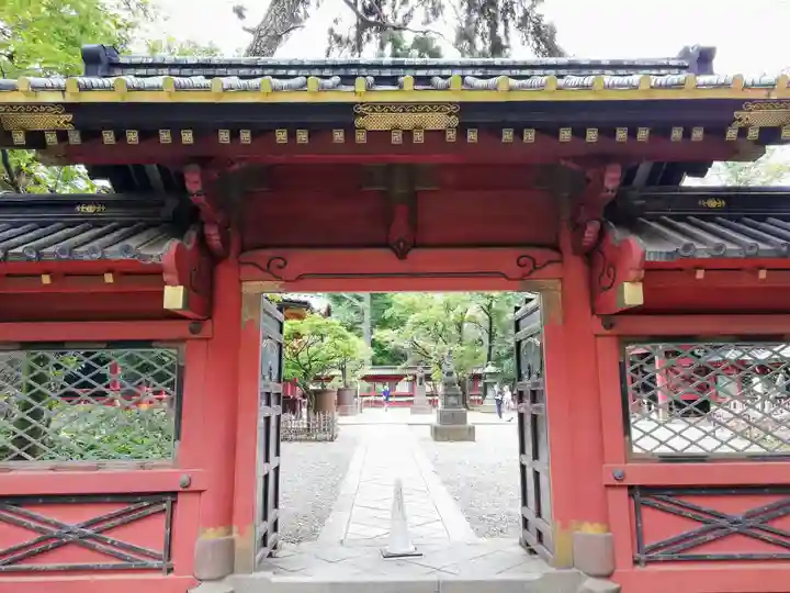 根津神社の山門・神門