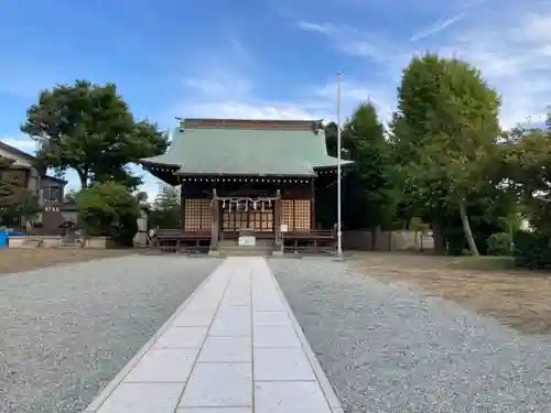 諏訪神社の本殿・本堂