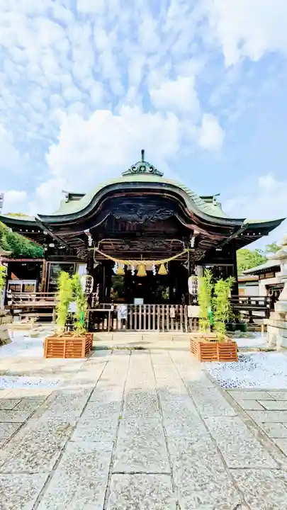 菊田神社の本殿・本堂