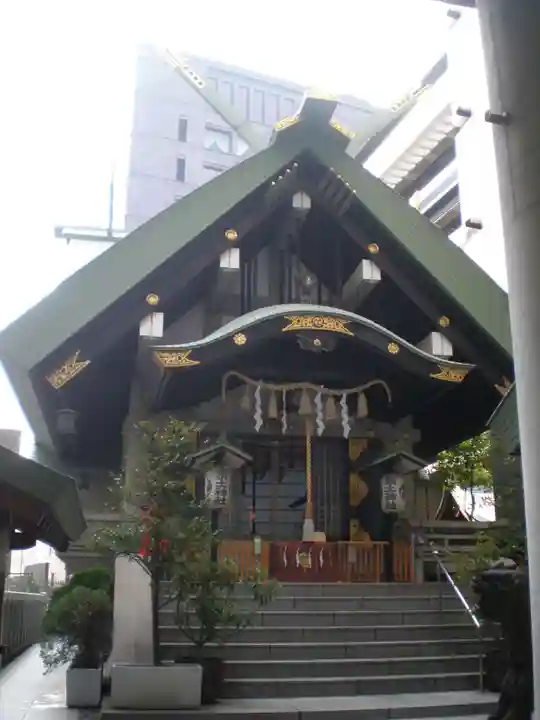 築土神社の本殿・本堂