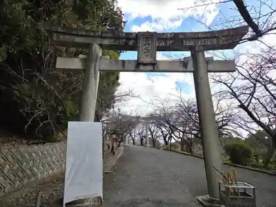 宮地嶽神社の鳥居