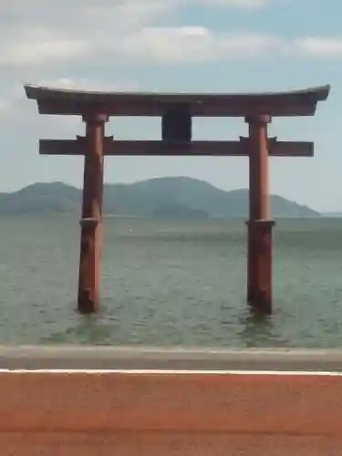 白鬚神社の鳥居