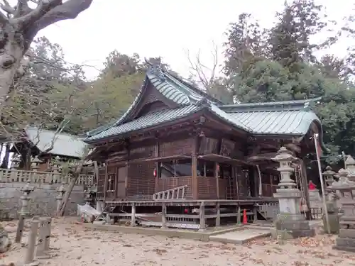 安達太良神社の本殿