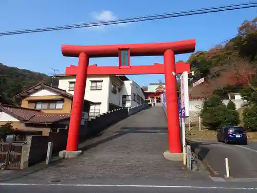 淡島神社の鳥居