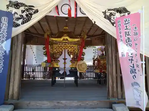 志那神社の本殿・本堂