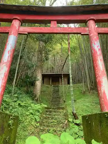 山神神社の鳥居