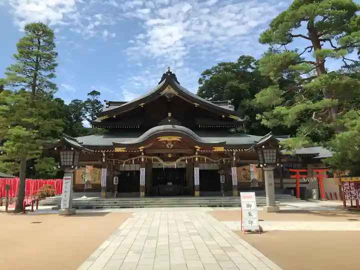 竹駒神社の本殿・本堂