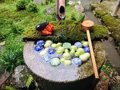 柳谷観音 楊谷寺の手水舎