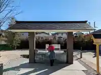 千葉縣護國神社の手水舎