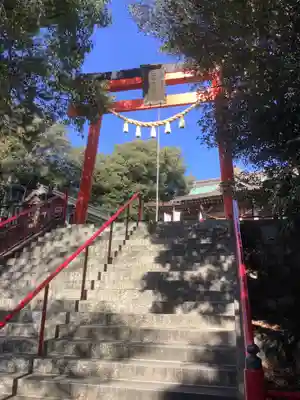 五社稲荷社の鳥居