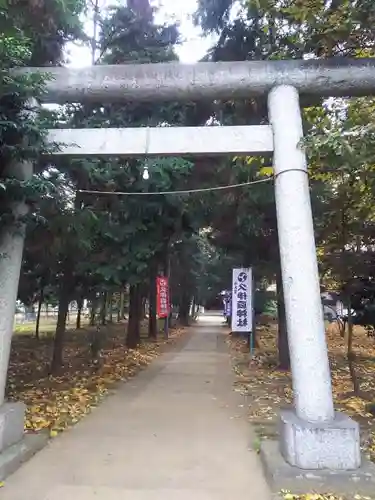 久伊豆社（小久喜久伊豆神社）の鳥居