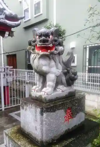 長崎八幡神社の狛犬