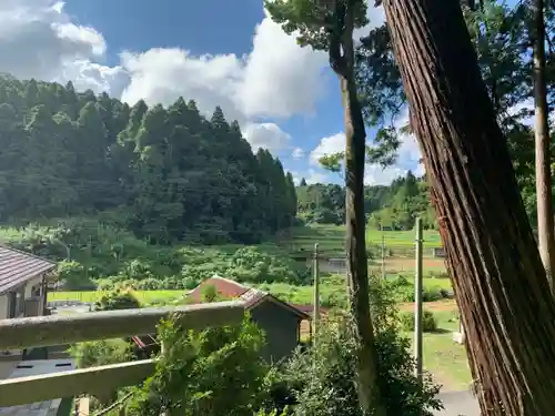 熊野神社の景色