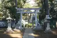 桜川御嶽神社(上板橋御嶽神社)の鳥居