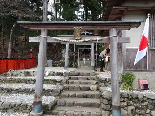 御髪神社の鳥居