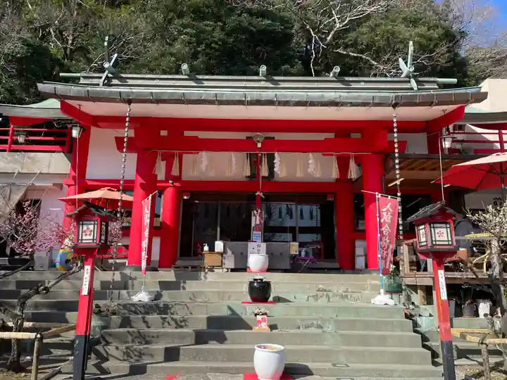 徳島眉山天神社の本殿・本堂