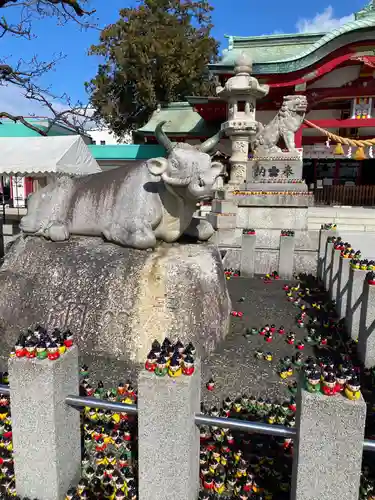 上野天満宮の狛犬