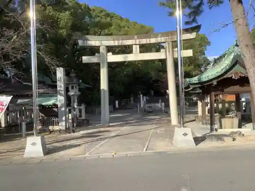 堤治神社の鳥居