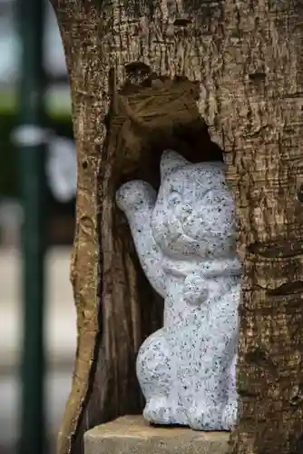 白山神社の狛犬