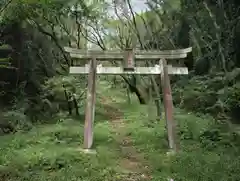 戸室山神社の鳥居