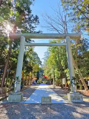 諏訪八幡神社の鳥居