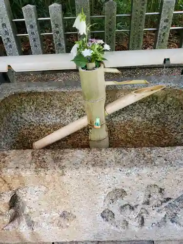 富部神社の手水舎