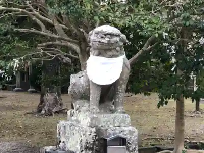 大麻比古神社の狛犬