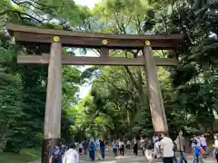 明治神宮の鳥居