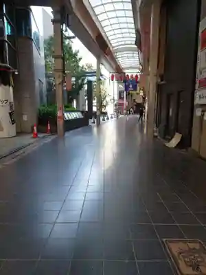 露天神社（お初天神）の周辺