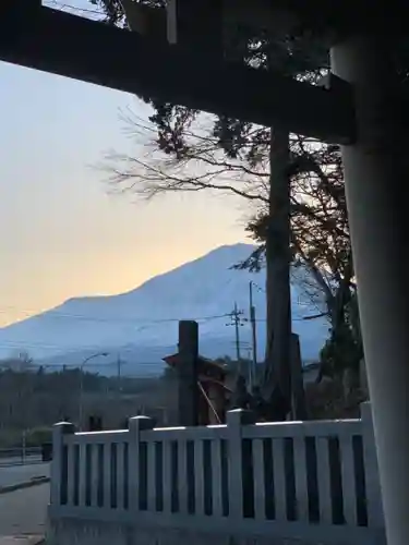 富士山東口本宮 冨士浅間神社の景色