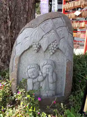 川越八幡宮の像