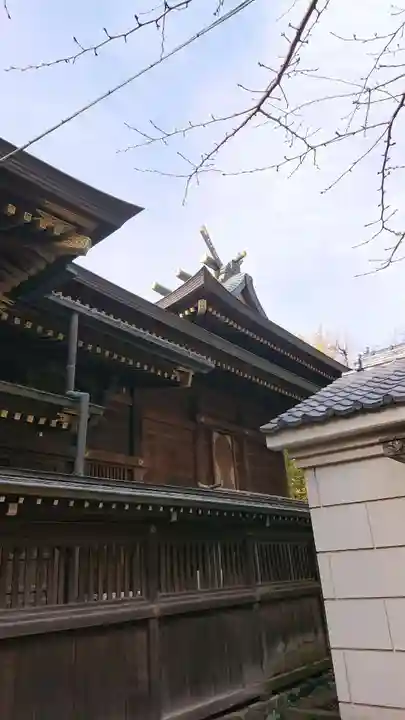赤羽八幡神社の本殿・本堂
