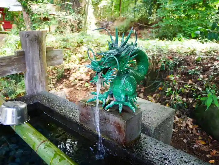 那須神社の手水舎
