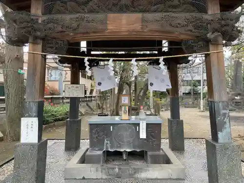 鮫州八幡神社の手水