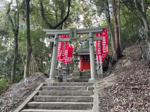 星田妙見宮の鳥居