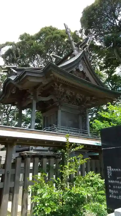 佐波波地祇神社の本殿・本堂
